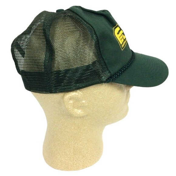 Vintage Farmers Elevator Company Oakville Mesh Trucker Hat Snapback Green OS - Picture 2 of 6